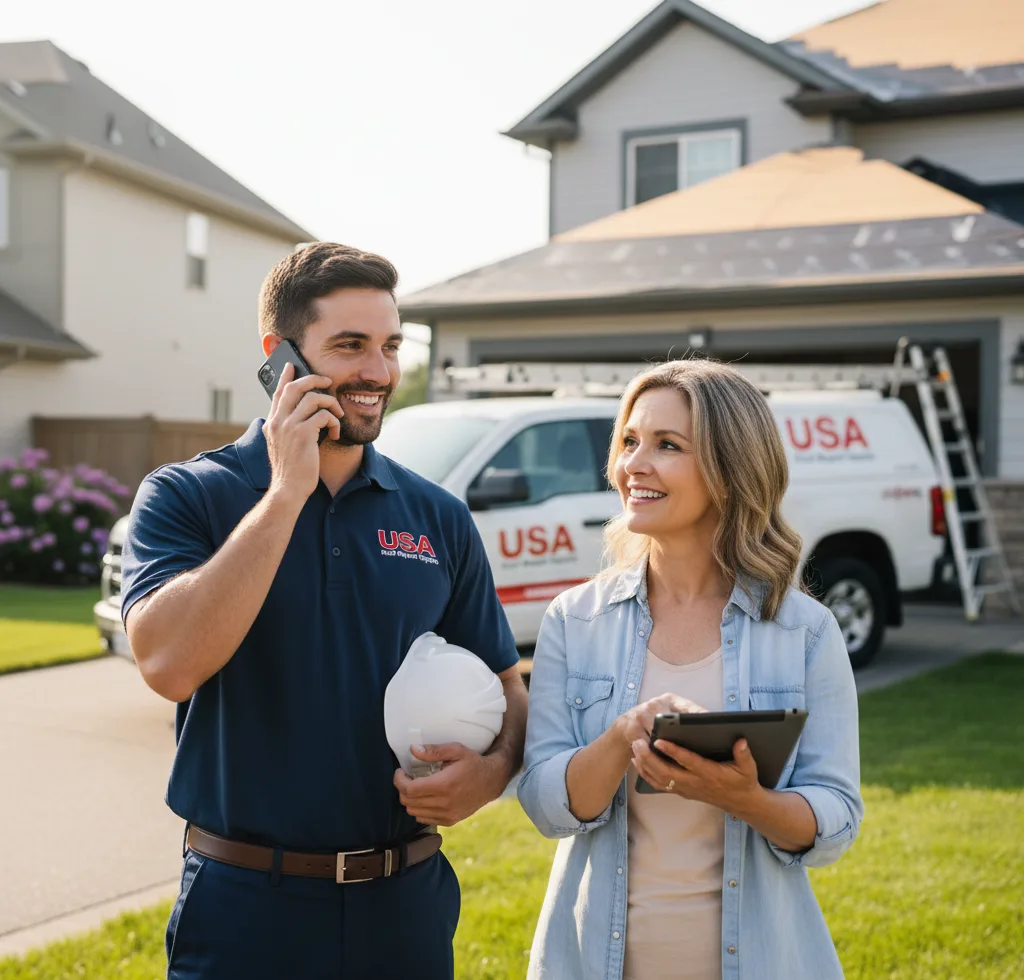 USA Roof Repair Experts customer support in Pennsboro